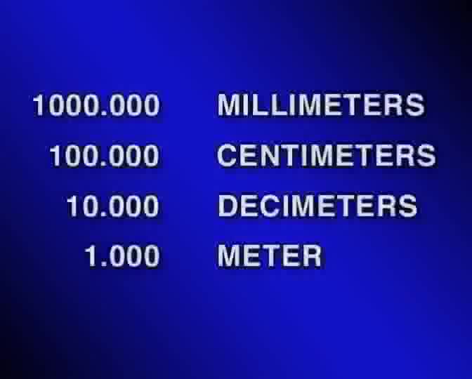 03. Metrics and metric conversions