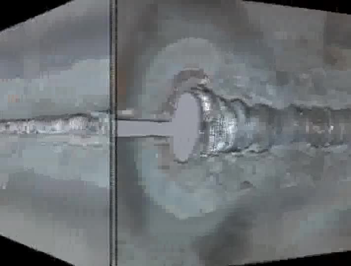 16. Square groove weld, butt joint, overhead (4G) position