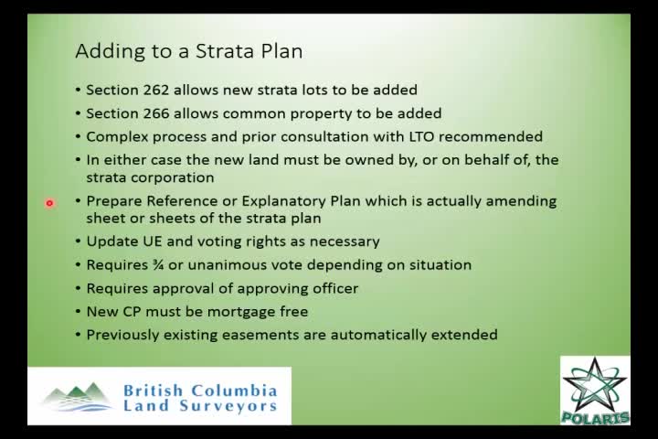 3-4 Subdividing or consolidating strata lots
