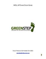 WELL AP exam study guide : GreenStep education for the built environment