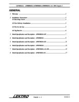 Owner's Manual:  Chapter 1 - General