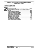 Owner's Manual:  Chapter 6 - Hydraulic Parts