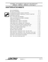Owner's Manual:  Chapter 8 - Adapters/Attachments