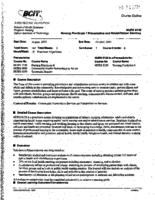 NURS 8130 - Nursing Practicum 7 Preventative and Rehabilitation Services