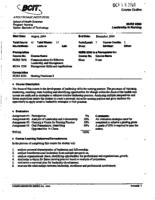 NURS 8300 - Leadership in Nursing