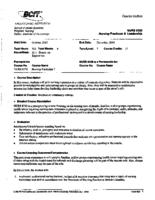 NURS 8330 - Nursing Practicum 8: Leadership