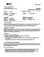 NURS 8330 - Nursing Practicum 8: Leadership