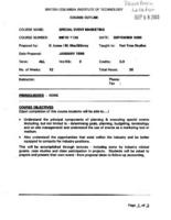 MKTG 1120 - Special Event Marketing
