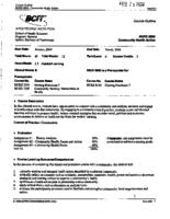 NURS 8800 - Community Health Action