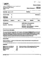 NURS 1020 - Clinical Techniques 1 - Laboratory