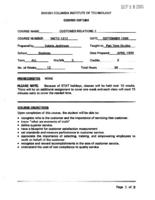 MKTG 1212 - Customer Relations 2