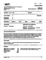 NURS 1020 - Clinical Techniques 1 - Laboratory