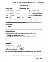 MKTG 1219 - Professional Sales 1