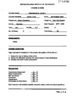MKTG 1219 - Professional Sales 1