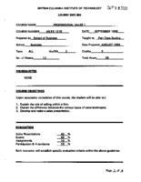 MKTG 1219 - Professional Sales 1