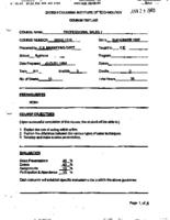 MKTG 1219 - Professional Sales 1
