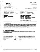 NURS 1020 - Clinical Techniques - Laboratory