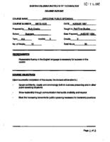 MKTG 1323 - Effective Public Speaking