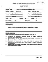 MKTG 1342 - Trade / Consumer Show Marketing