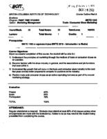 MKTG 1342 - Trade / Consumer Show Marketing