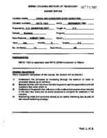 MKTG 1342 - Trade and Consumer Show Marketing