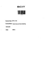 MKTG 1342 - Trade / Consumer Show Marketing
