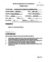 MKTG 2202 - Introduction to Marketing Communications