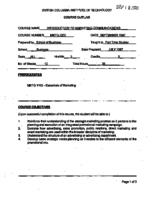 MKTG 2202 - Introduction to Marketing Communications