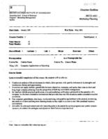MKTG 4401 - Marketing Planning
