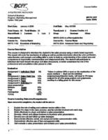 MKTG 2243 - Sales Skills