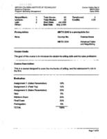 MKTG 2243 - Sales Skills