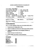 MKTG 2243 - Sales Skills