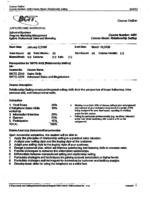 MKTG 4402 - Relationship Selling