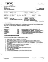 MKTG 2309 - Marketing Research