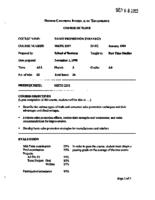 MKTG 2317 - Sales Promotion Strategy