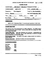 MKTG 2319 - Pro Sales 2 / CPSA Skills for Sales Success
