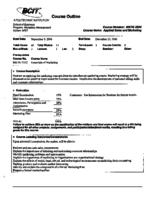 MKTG 2334 - Applied Sales and Marketing