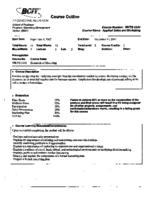 MKTG 2334 - Applied Sales and Marketing