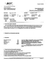 MKTG 3312 - Economics of Real Estate Markets