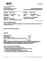 MKTG 4409 - Entrepreneurial Skills Practicum