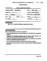MKTG 2438 - Direct Marketing Dynamics