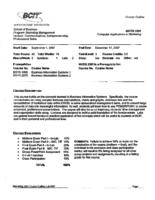 MKTG 3301 - Computer Applications in Marketing