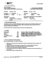 MKTG 3317 - Sales Promotion