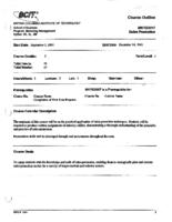 MKTG 3317 - Sales Promotion