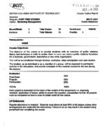 MKTG 3321 - Public Relations
