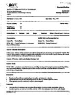 NURS 1030 - Nursing Practicum 1