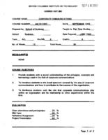 MKTG 3337 - Corporate Communications