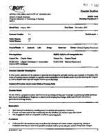 NURS 1030 - Nursing Practicum 1
