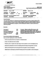 MKTG 3338 - New Product and Service Development