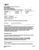 MKTG 3338 - New Product Development